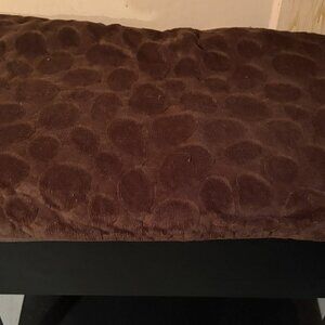 Plush Rich Brown Bath Mat